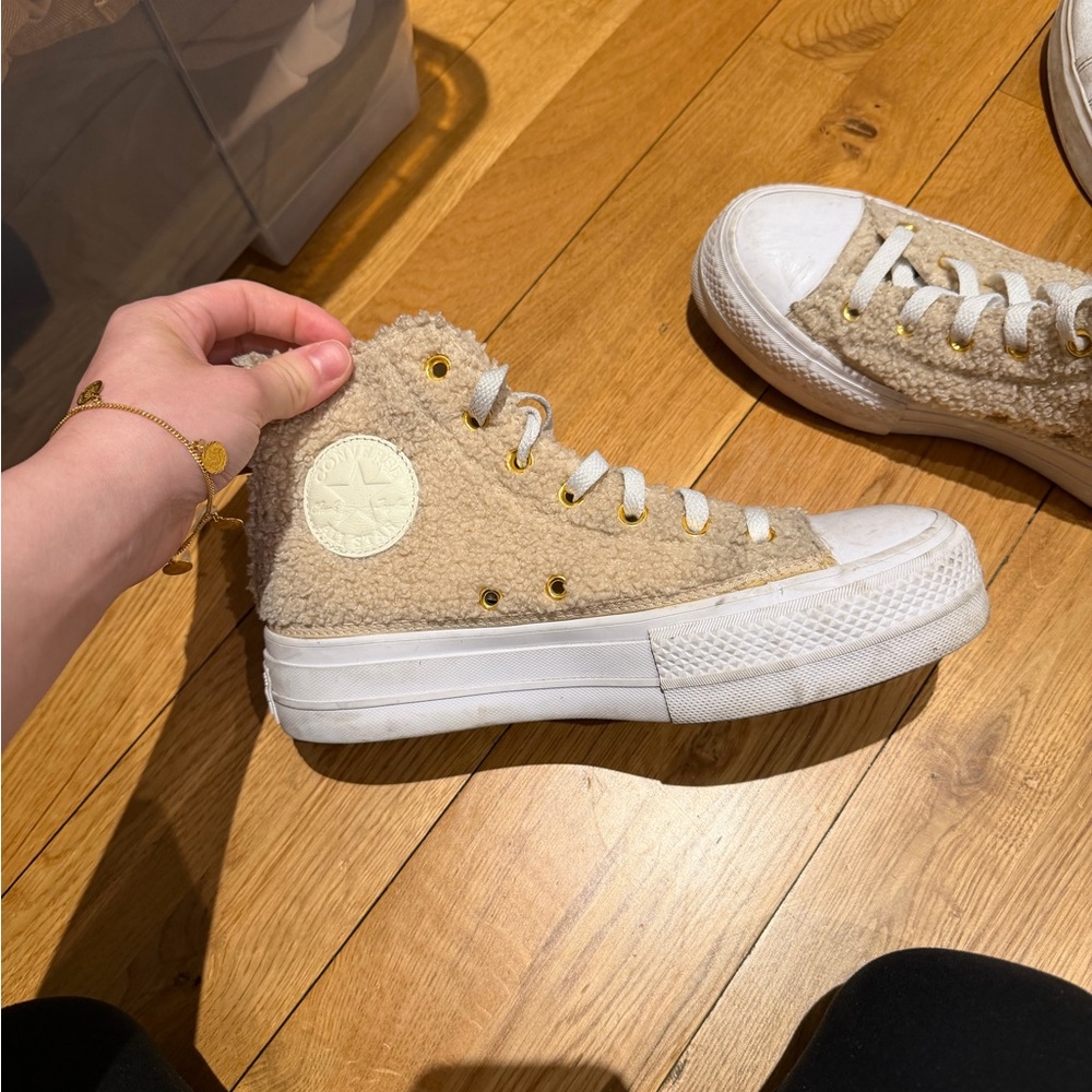 Custom Sherpa converse